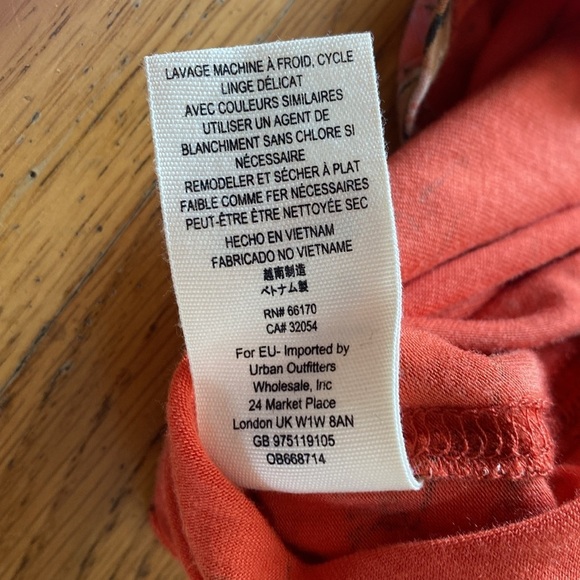 We the Free Birds of Paradise Off the Should Floral Bell Sleeves Boho Top Blouse - Picture 12 of 12